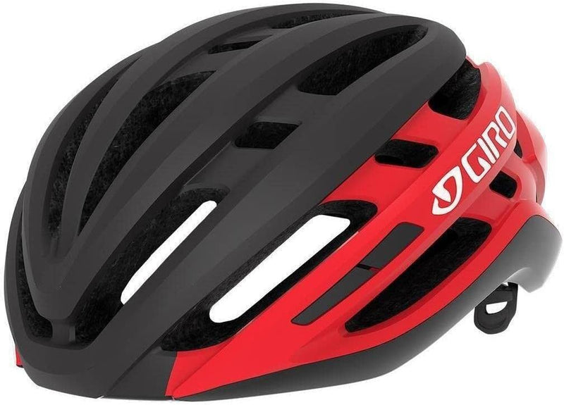 Giro Agilis Rennrad Fahrrad Helm schwarz/rot 2024, M