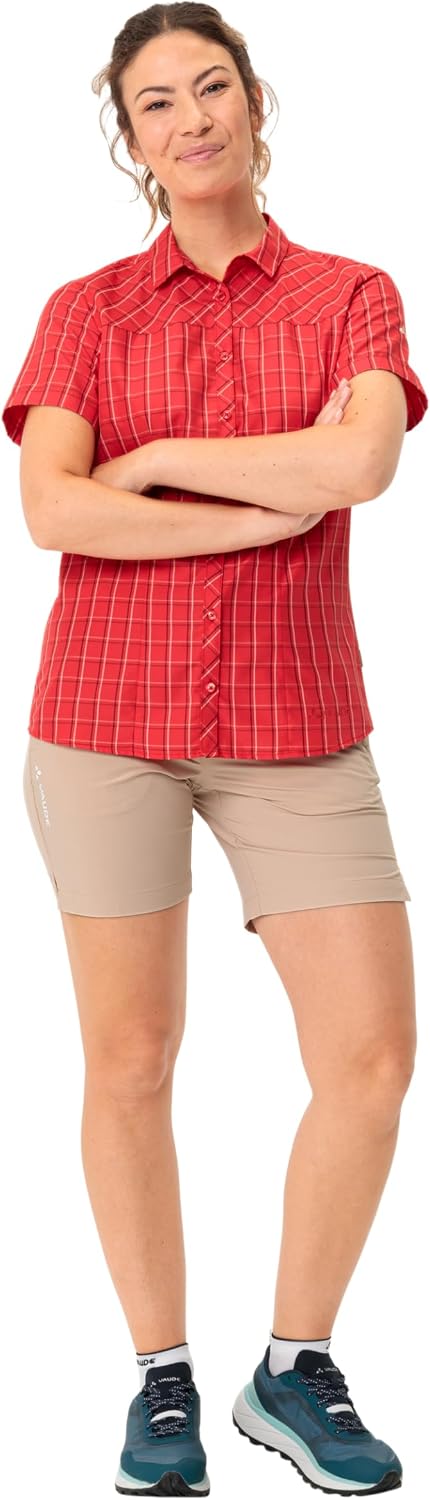 VAUDE Damen Women's Tacun Shirt Ii T-Shirt 36 Flame, 36 Flame