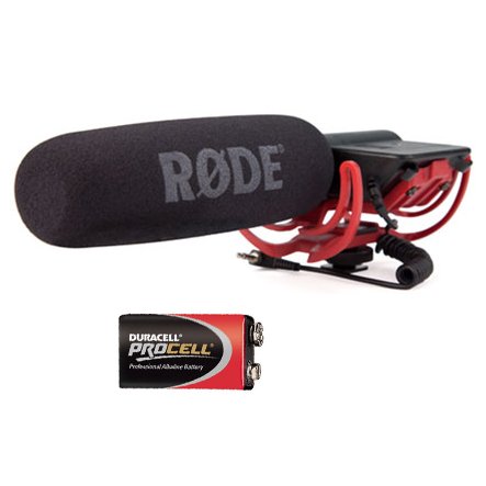 Rode Rycote VideoMic Richtmikrofon + 9v Batterie