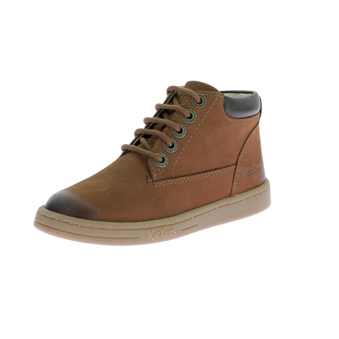 Kickers Unisex Kinder Tackland Oxford-Schuh 26 EU Braun, 26 EU Braun