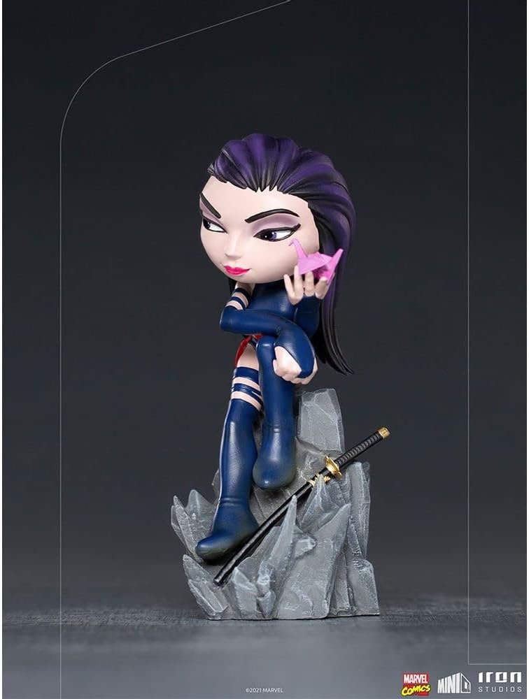 Iron Studios - Minico X-Men Psylocke Vinyl Statue 15 cm, 15 cm