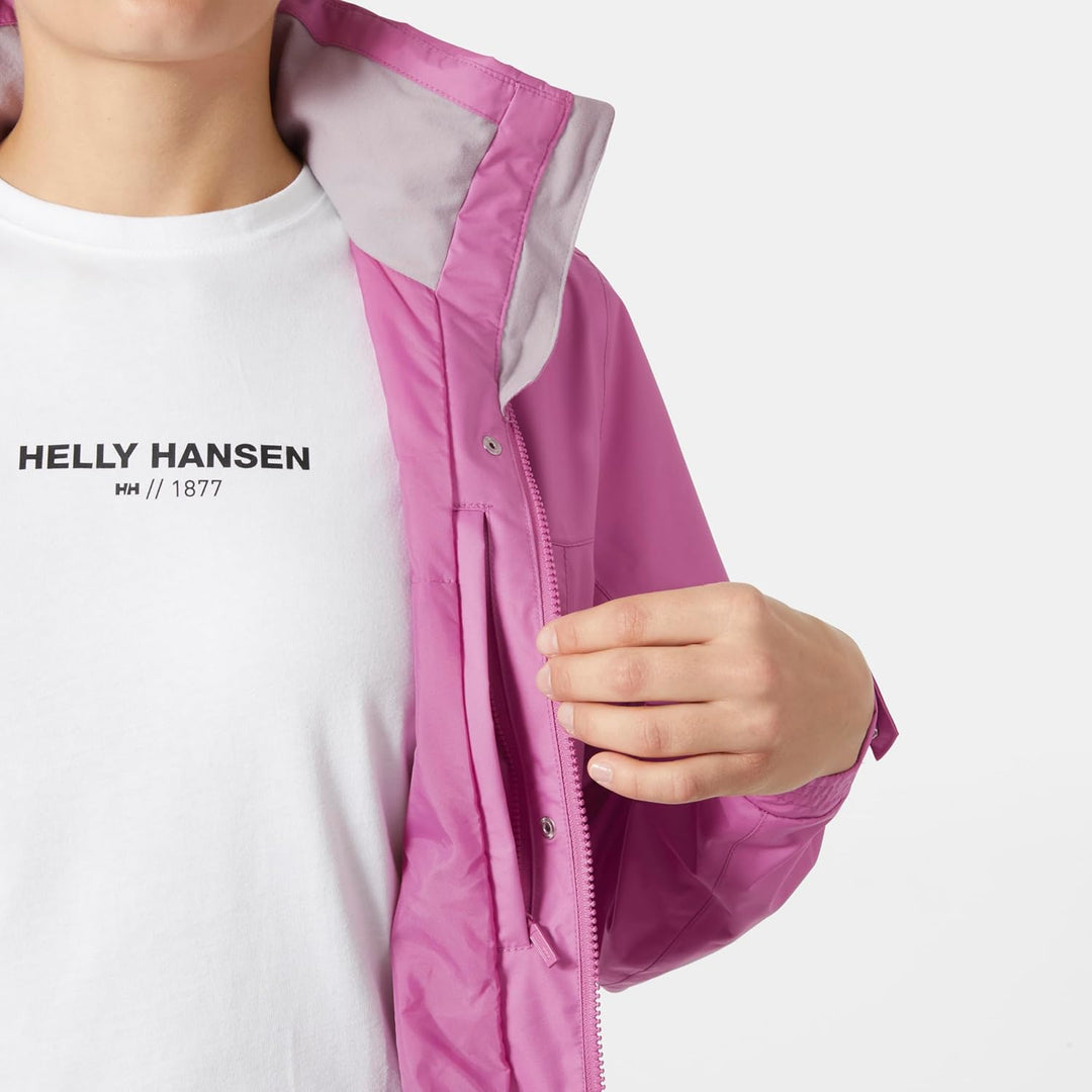 Helly Hansen Damen Aden Regenjacke XS Meta-Rosa, XS Meta-Rosa