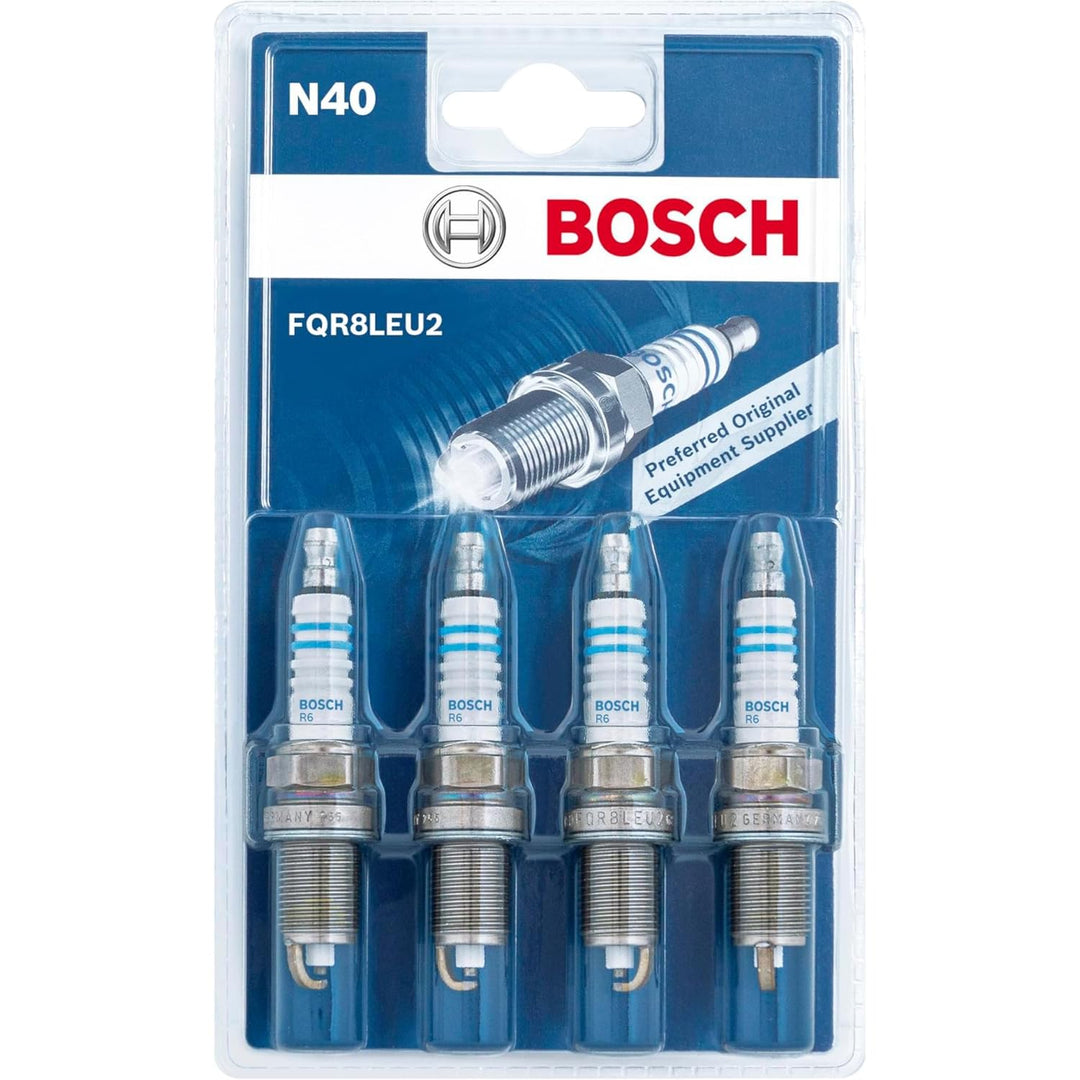 Bosch FQR8LEU2 (N40) - Nickel Zündkerzen - 4er Set Blister – 4er Set Single, Blister – 4er Set Singl