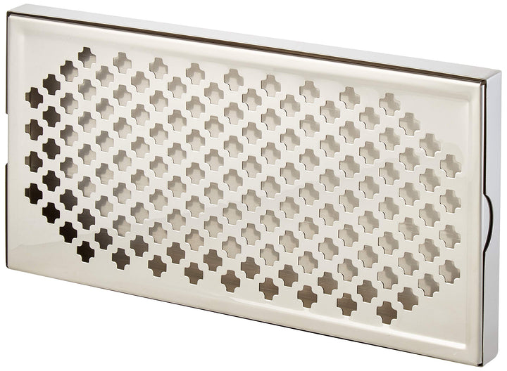 Abtropfschale – 300 x 150 x 23 mm – Edelstahl-Servierplatte Einzelbett, Einzelbett