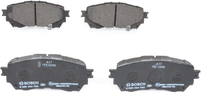 Bosch Bremsklötze Bremsbeläge Bremsbelagsatz 0 986 494 793