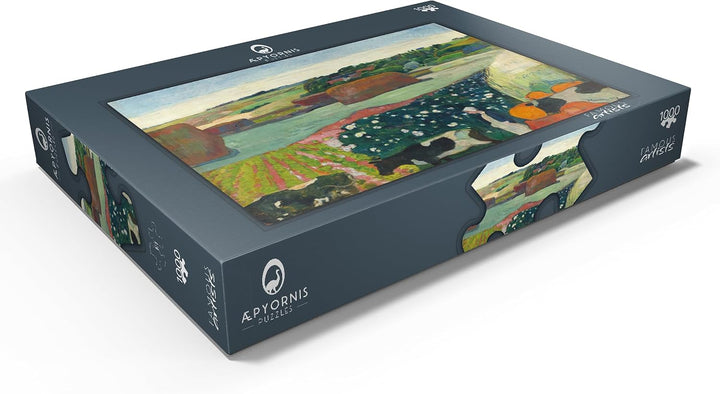 Haystacks in Brittany (1890) by Paul Gauguin - Premium 1000 Teile Puzzle - MyPuzzle Sonderkollektion
