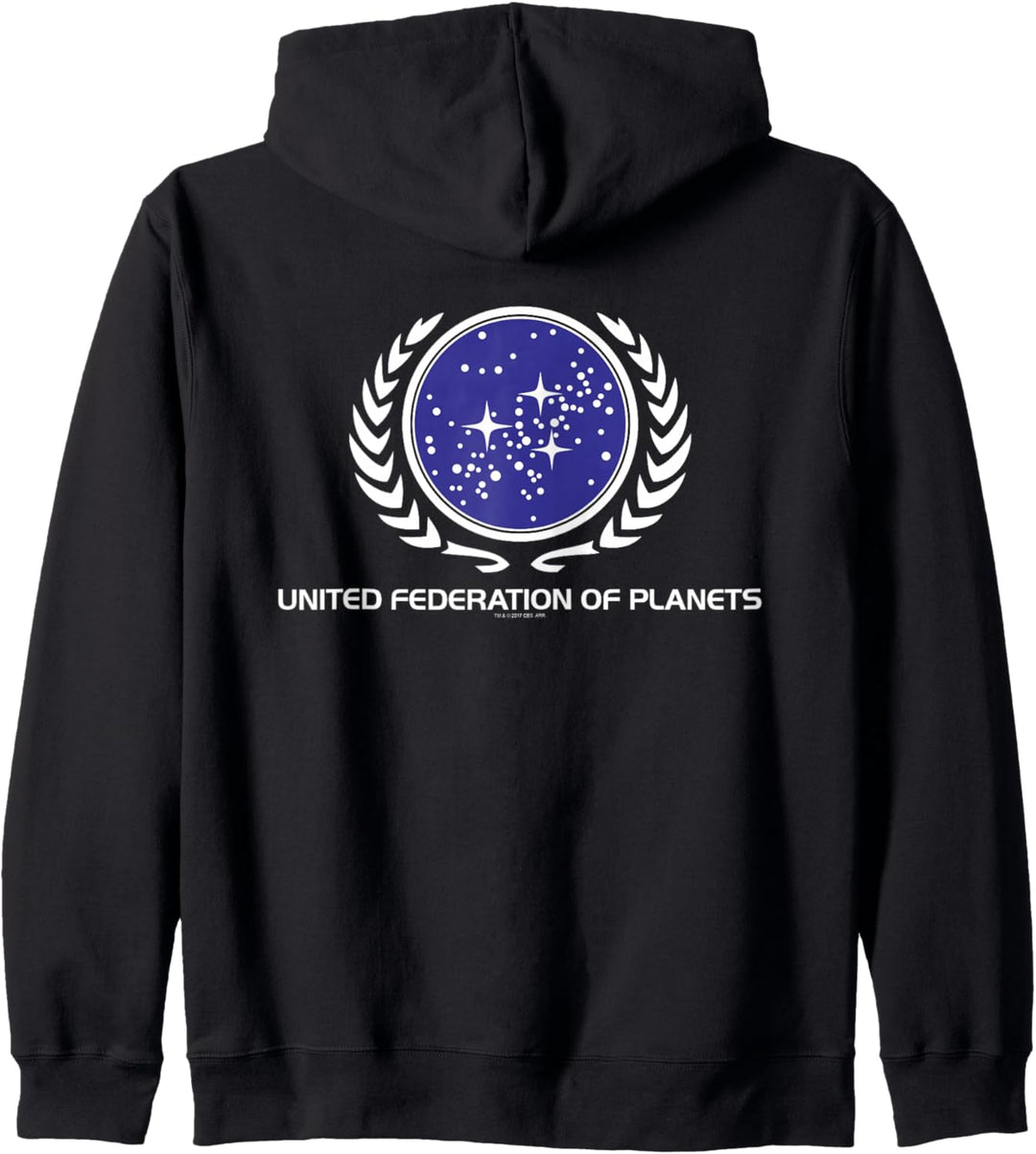 Star Trek United Federation Logo Kapuzenjacke