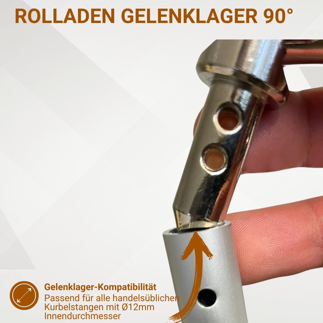 Rolladen Gelenklager 90° Lager Getriebe für Rolladen Rolladenlager Rolladen Kurbelgetriebe Gelenklag