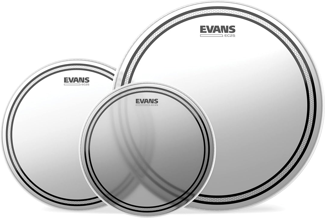 Evans ETP-EC2SCTD - F EC2S (Coated) Tom Pack Fusion 25,4 cm (10 Zoll), 30,4 cm (12 Zoll), 35,5 cm (1