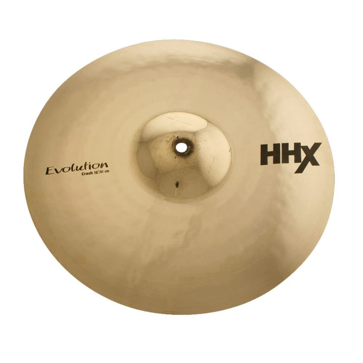 Sabian 18" HHX Evolution Crash, Brillant Finish 18 Inch Evolution Crash, 18 Inch Evolution Crash