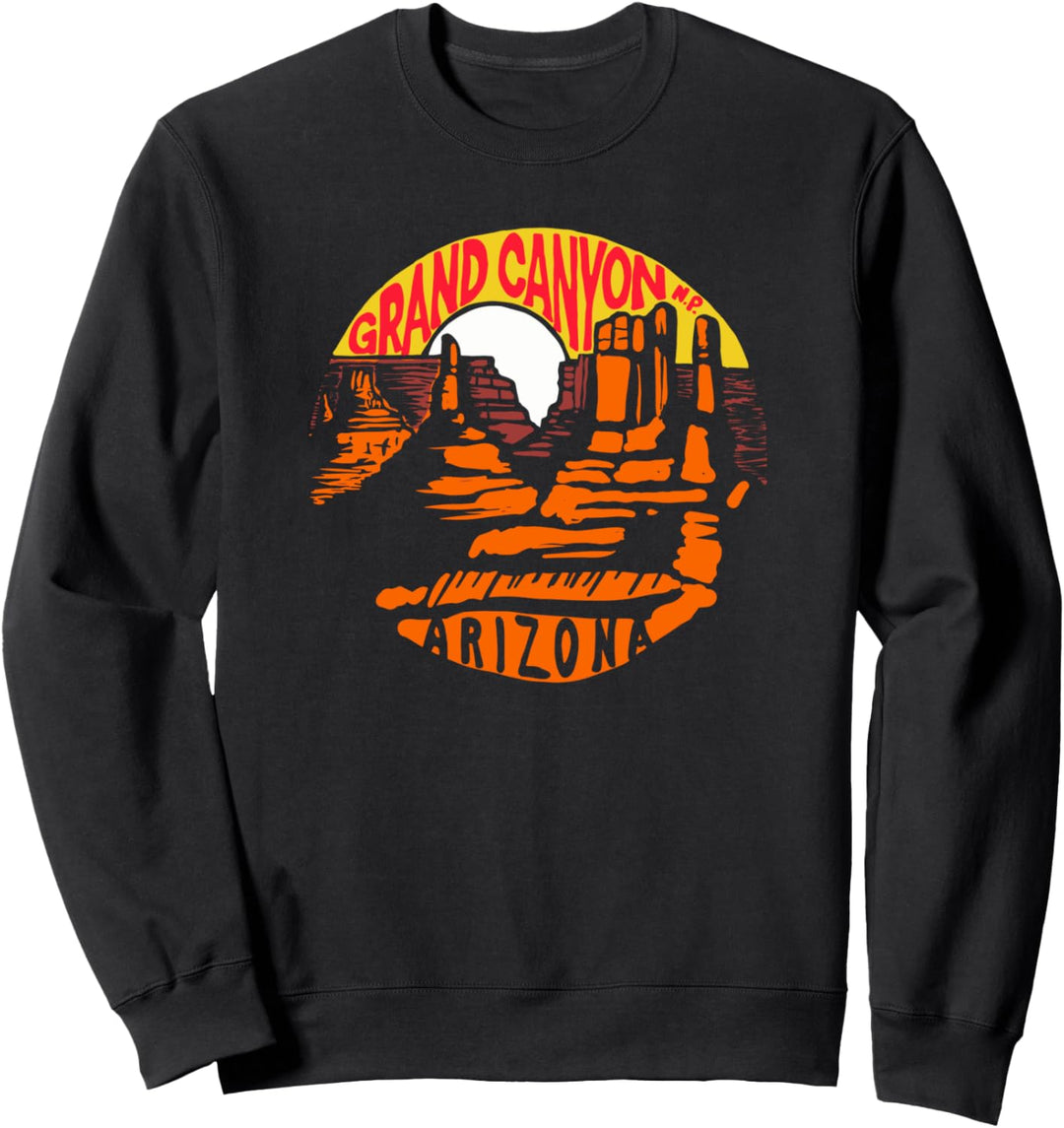 Grand Canyon National Park Arizona Vintage Hiking Eighties Sweatshirt
