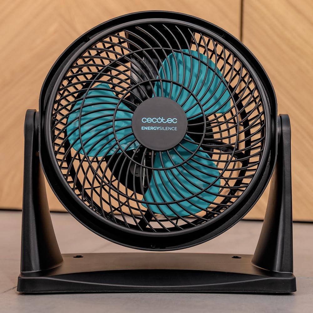 Cecotec Industrieller Bodenventilator EnergySilence 900 FloorFlow, 30 W, Durchmesser 22,6 cm, 2 Gesc