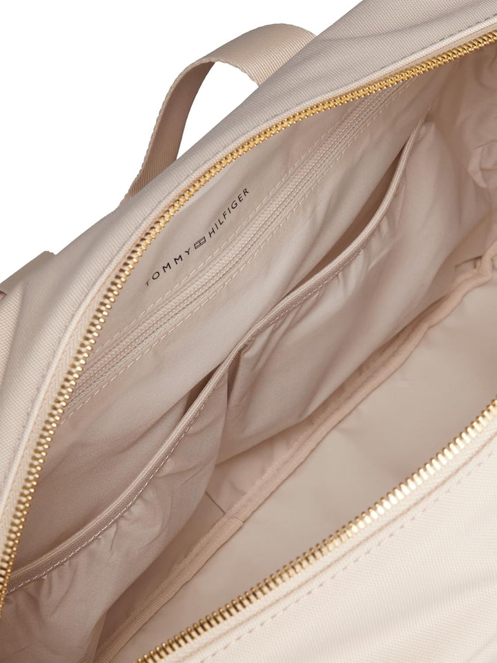 Tommy Hilfiger Th Essential Changing Bag Ka0ka00026 Andere Handtaschen Beige (Classic Beige), Beige