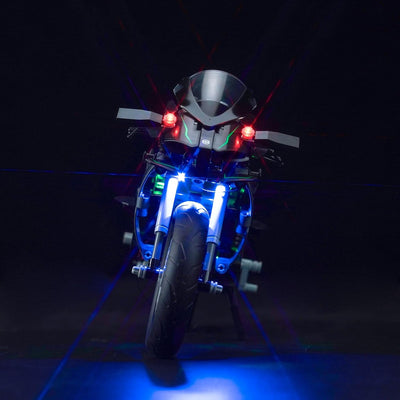 Led Licht Set für Lego Technic Kawasaki Ninja H2R Motorrad (Kein Lego), Dekorationsbeleuchtungsset f