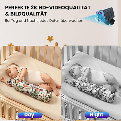 javiscam Mini Kamera, überwachungskamera innen, Kamera überwachung innen, 4K AI Bewegungserkennung,