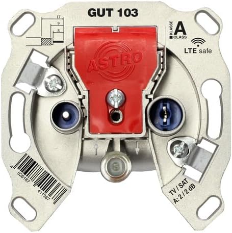 Astro GUT 103 Stichdose für SAT und BK, 3 Ausgänge