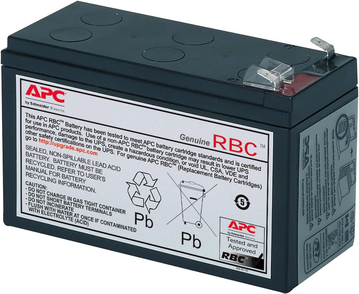 APC RBC17 - Ersatzbatterie für Unterbrechungsfreie Notstromversorgung (USV) von APC - passend für Mo