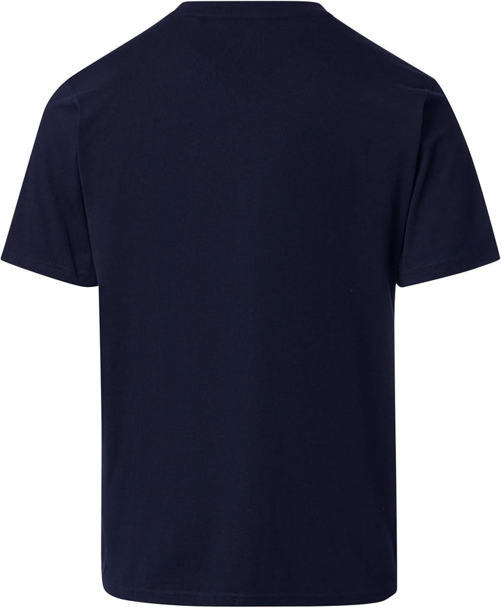 CASAMODA Herren T-Shirt Halbarm Doppelpack 092500 Besonders pflegeleicht Standard S Dunkelblau, Stan