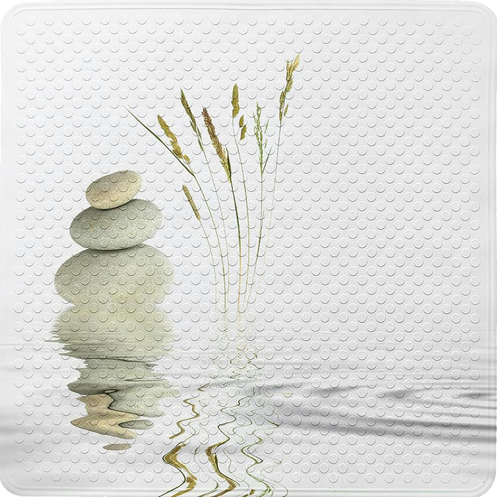 Sanilo Badematte 53 x 53 cm, rutschfeste Duschmatte für Dusche und Badewanne, Antirutschmatte maschi