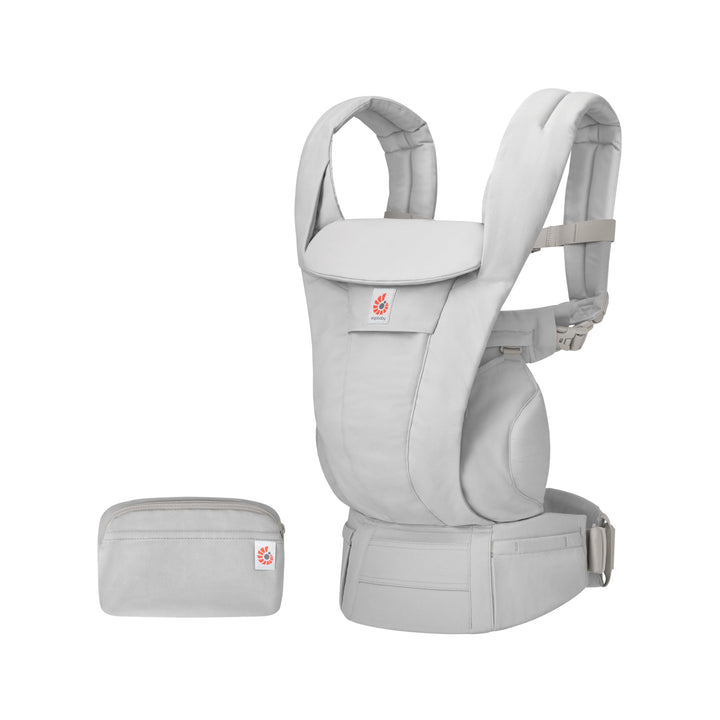 Ergobaby Omni Deluxe All-in-One Babytrage für Neugeborene ab Geburt bis 20kg, Ergonomische 4-Positio