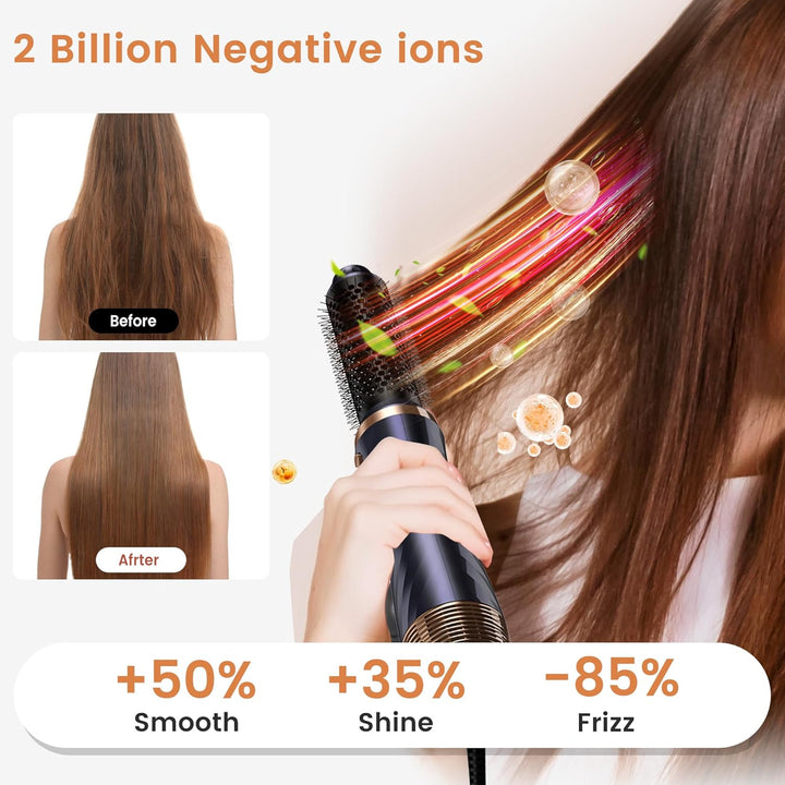 Haarstyler Hair Styler Set Air Styler set 6 In 1 Mit Rundbürstenföhn Warmluftbürste Thermal Brush Ai