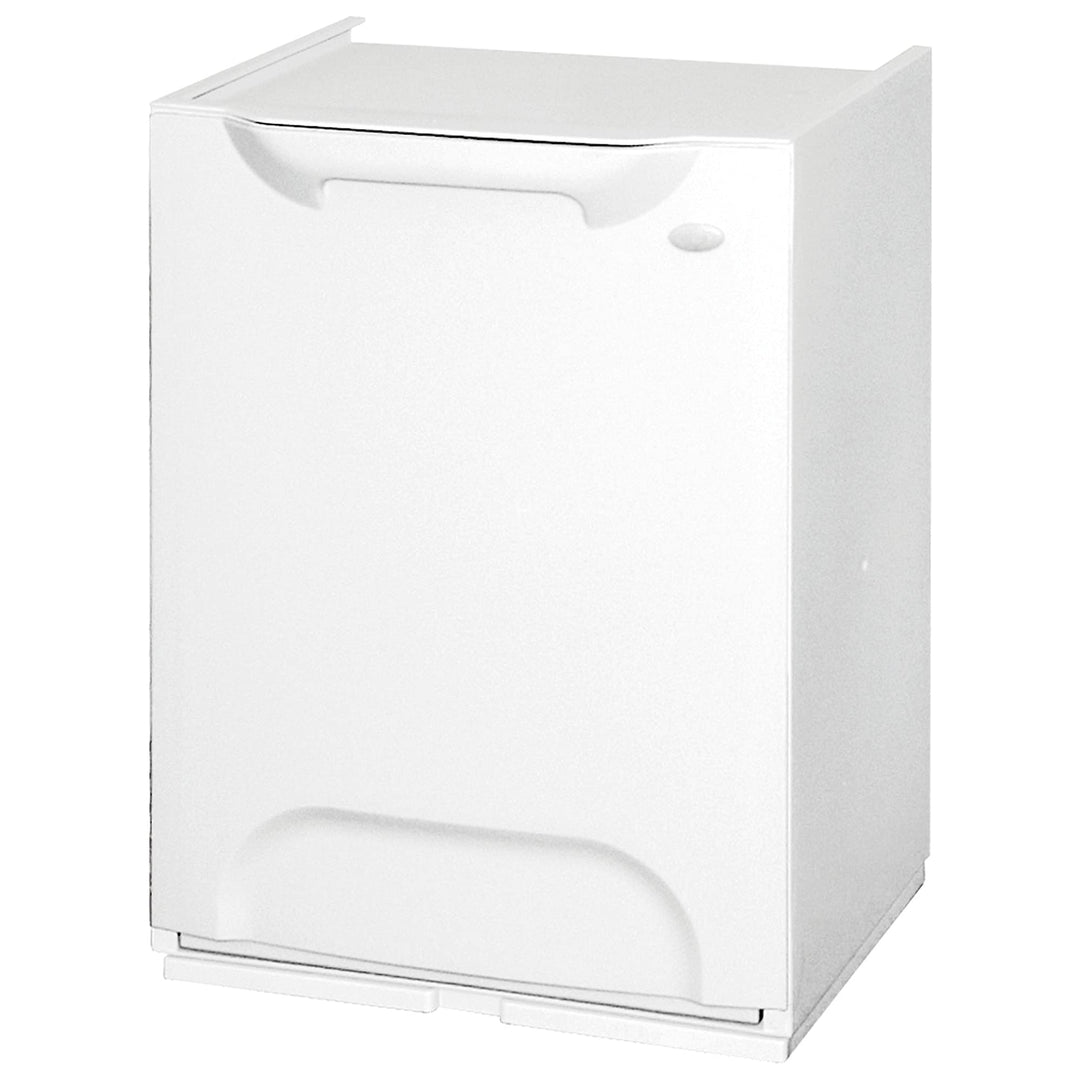 Mülltrenner / Müllsortierer-Element 20 Liter, aus Kunststoff, weiss, Weiss