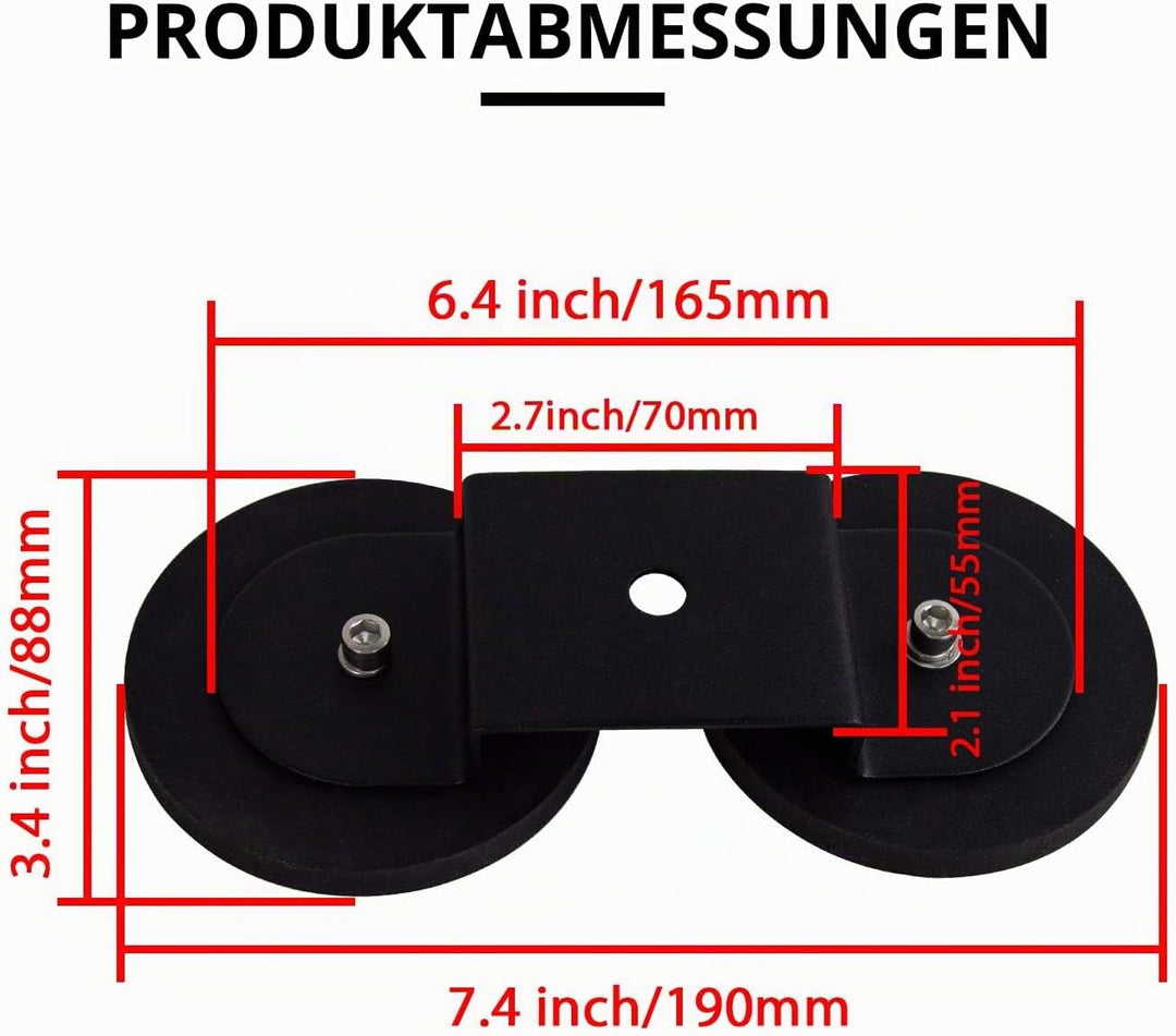 Willpower 23 Zoll 58CM 480W Led Arbeitsscheinwerfer Bar + Magnet Halterungen + Kabelbaum Led Scheinw