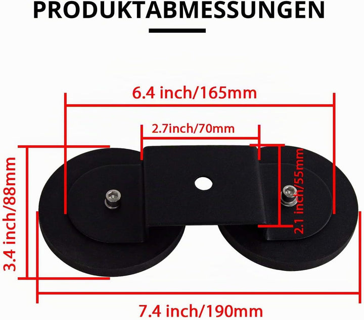 Willpower 23 Zoll 58CM 480W Led Arbeitsscheinwerfer Bar + Magnet Halterungen + Kabelbaum Led Scheinw