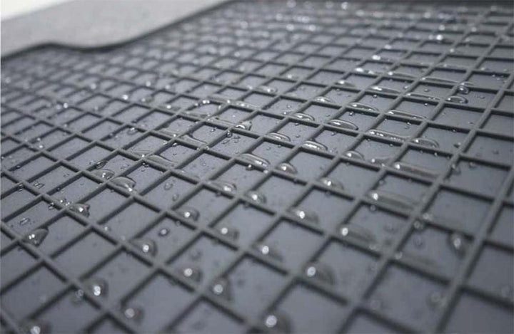 PETEX 26610 Gummimatten Passform Satz schwarz 4-teilig