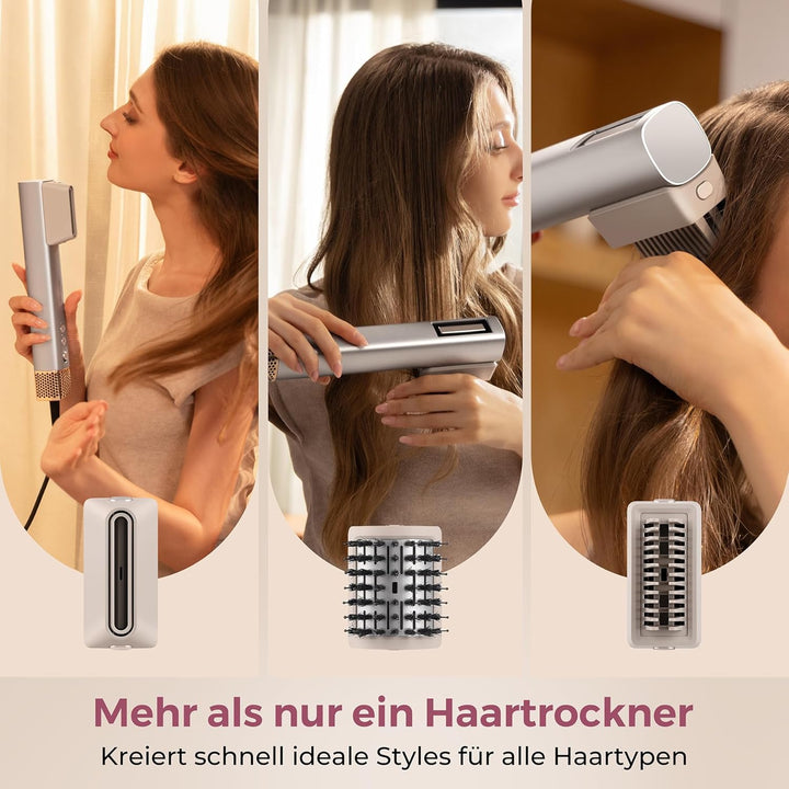 AirSwift X2 Ionen Föhn,110000 U/min,Hochgeschwindigkeits-Haartrockner, Hydro-Ionen-Technologie mit K