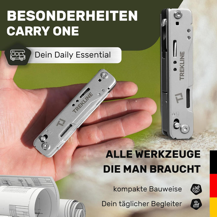 Premium Multitool Werkzeug [rostfreier Edelstahl] Survival Multifunktionsmesser perfektes Camping Zu