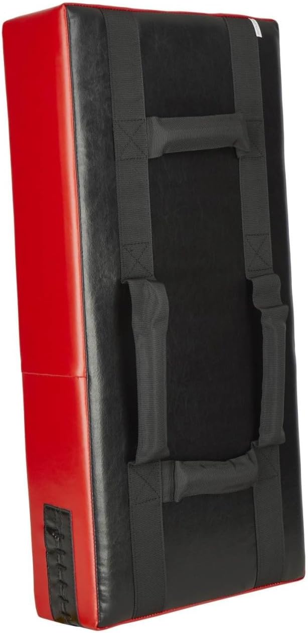 Schlagpolster Strike - Mit 4 Griffen - 75 x 35 x 15 cm - Kunstleder rot-schwarz - Robuste leichte Pr
