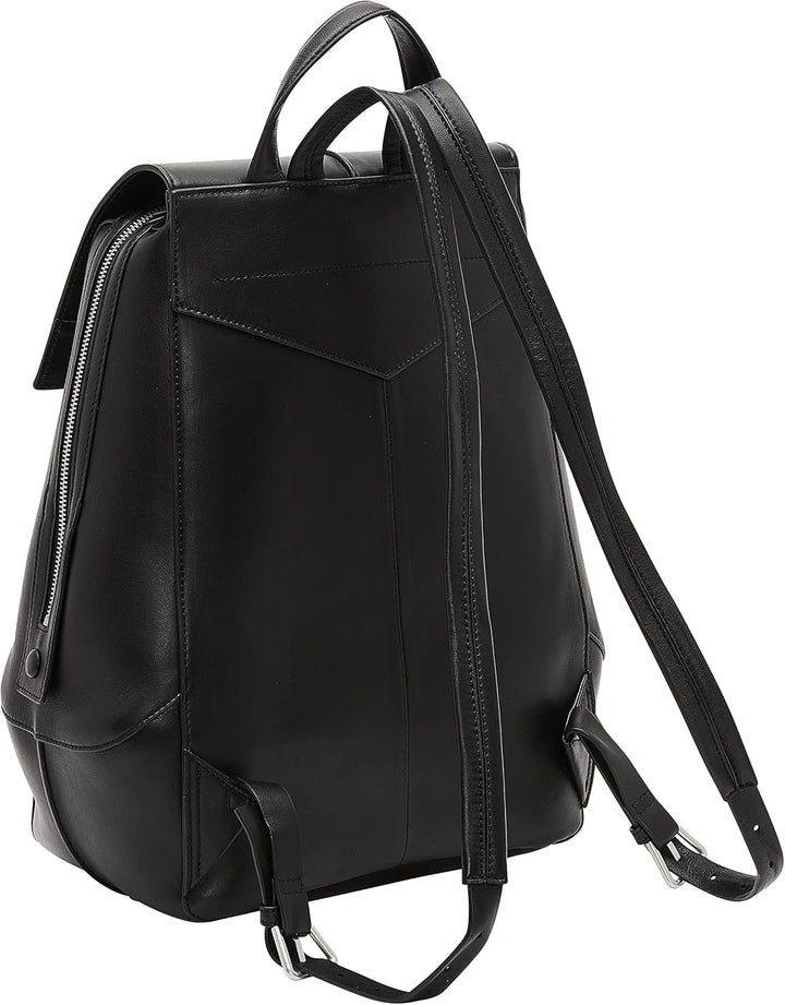 Liebeskind Damen Lilly Kodiaq Sheep Backpack L Schwarz, Schwarz