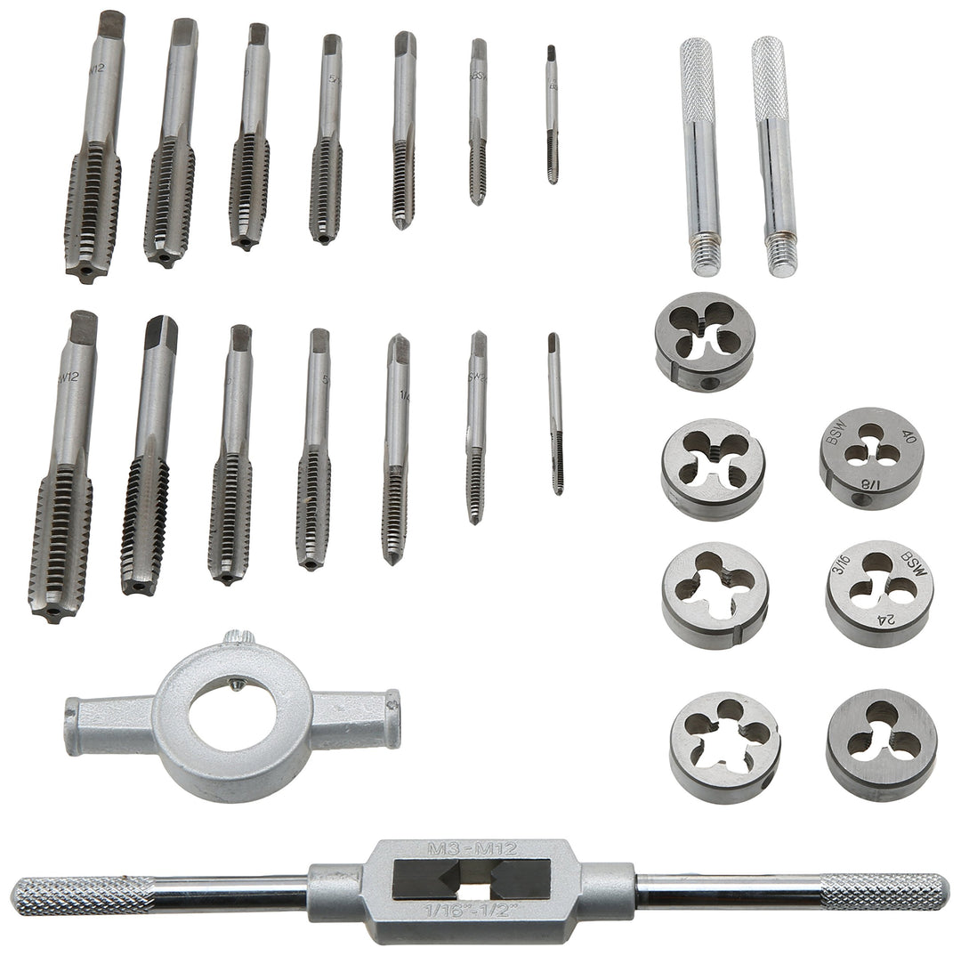 23 Teile Whitworth Gewindeschneider Set TP126