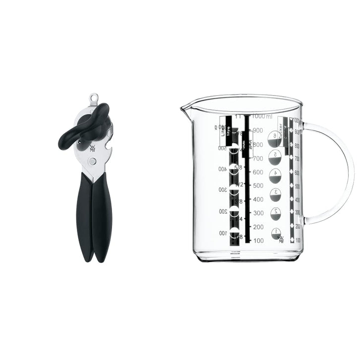 WMF Dosenöffner mit Kapselheber 20 cm, Kunststoff, Cromargan Edelstahl spülmaschinengeeignet &amp; Gourm