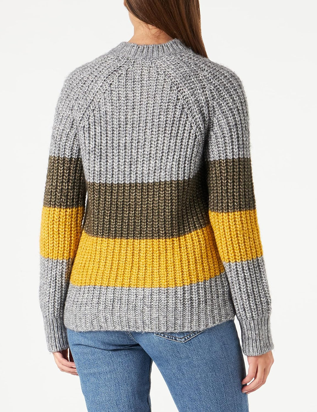 camel active Damen Pullover M Light Grey, M Light Grey