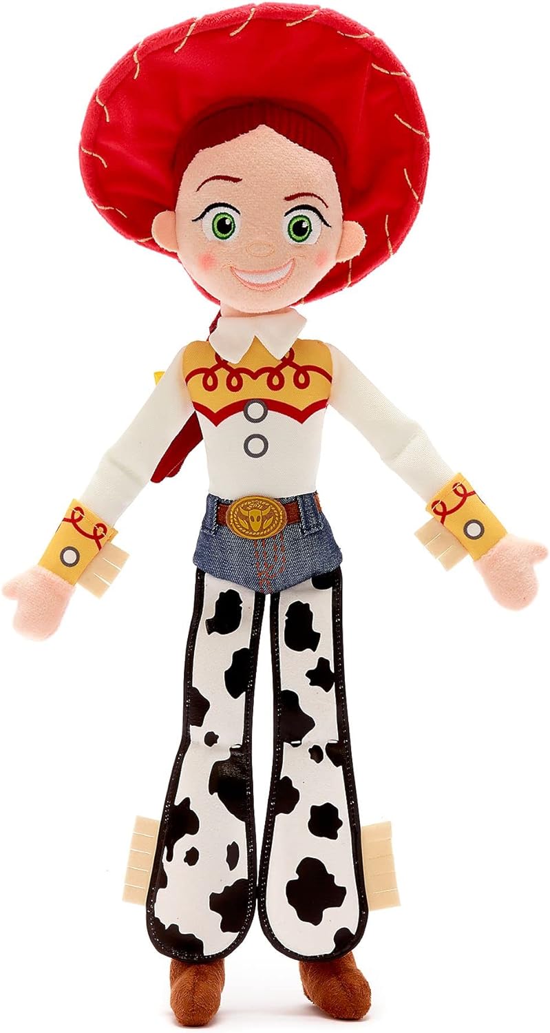 Disney Store Offizielle mittelgrosse Kuschelpuppe Jessie, Toy Story, 45 cm, stehende Kuschelpuppe, j