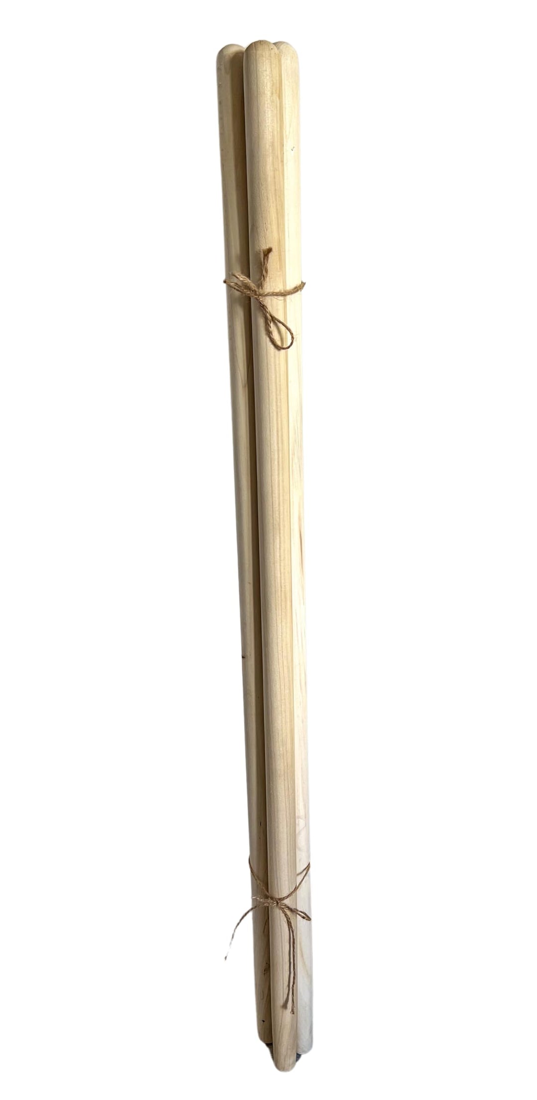 pokm toolsmarket - Besenstiel Holz Ersatzstiel, 130 cm, Holzstiel aus Pappelholz, Gerätestiel Ø37 mm