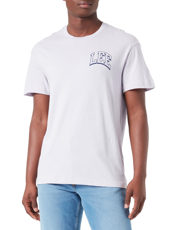 Lee Herren Varsity Tee Shirt S Misty Lilac, S Misty Lilac