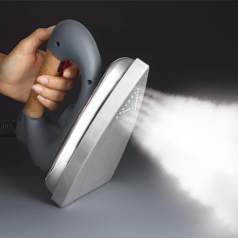 Polti Vaporella 505 Pro, Dampfbügelstation mit Heizkessel, Sicherheitsverschluss, 3.5 Bar, Weiss/Gra