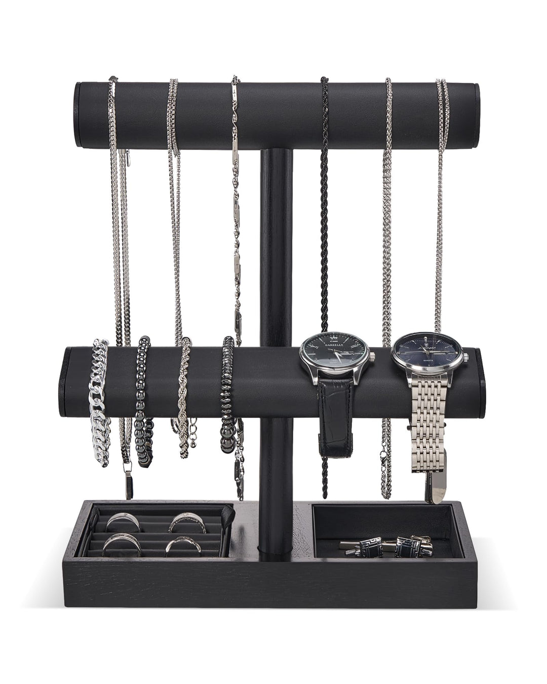 ProCase T-Form Uhrenhalter Armbandhalter für Männer, Armbandständer Uhrenständer Aufbewahrung Halske