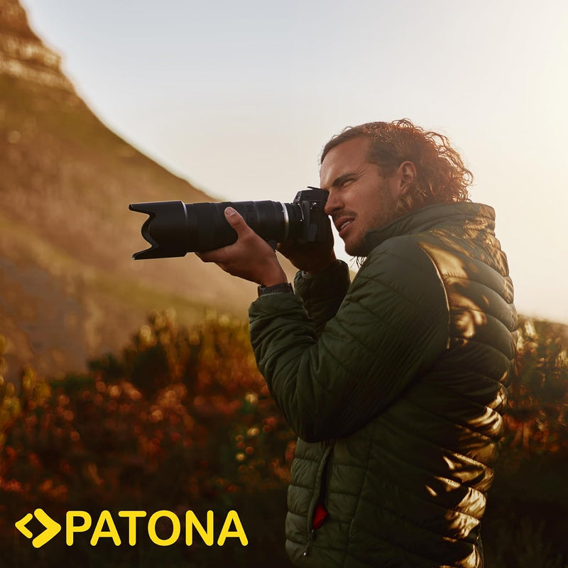 PATONA 2X Akku DMW-BLF19E Kompatibel mit Panasonic Lumix DMC-GH3, DMC-GH4, DMC-GH4, DC-G9