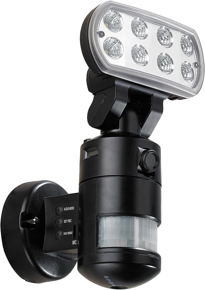 VisorTech LED Strahler mit Kamera: Überwachungskamera FLK-20, LED-Flutlicht, Bewegungsmelder, nachla