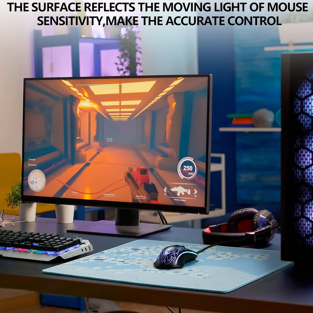 X-Raypad Aqua Control 2 AC2 Sakura Gaming-Mauspad, Ultra-Hochpräzisions-Mauspad mit Perfekter Geschw
