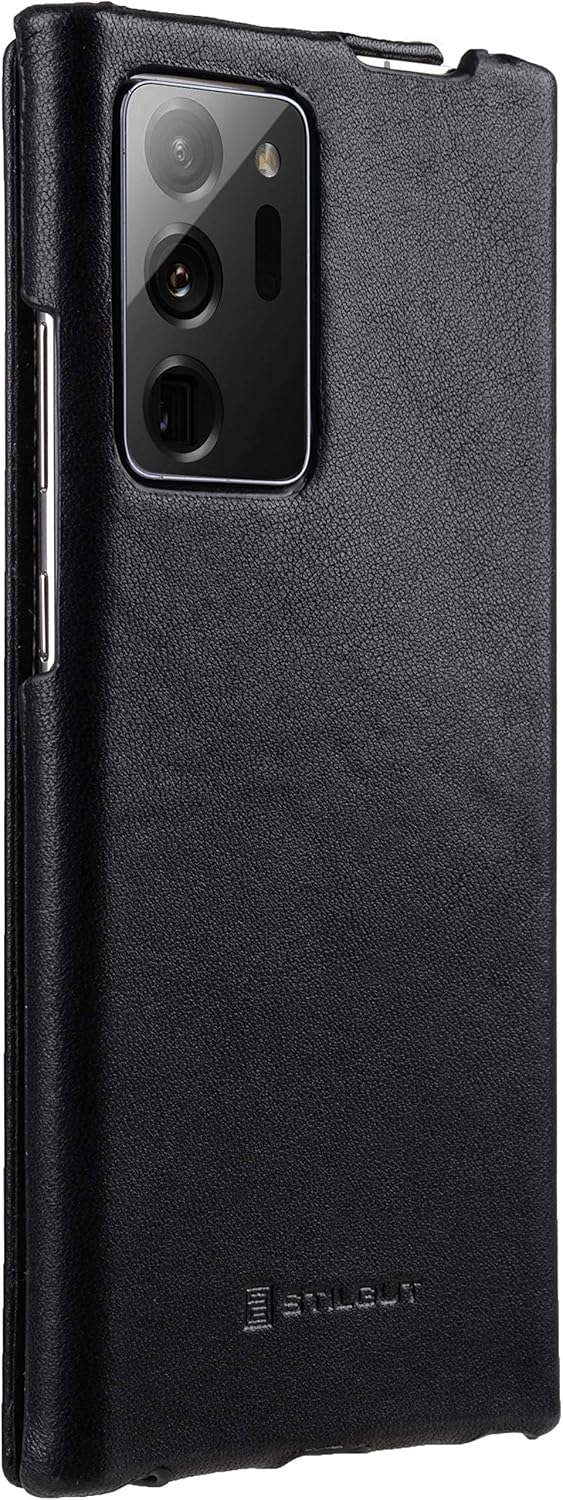 STILGUT UltraSlim kompatibel mit Samsung Galaxy Note 20 Ultra Hülle aus Leder - Samsung Note 20 Ultr