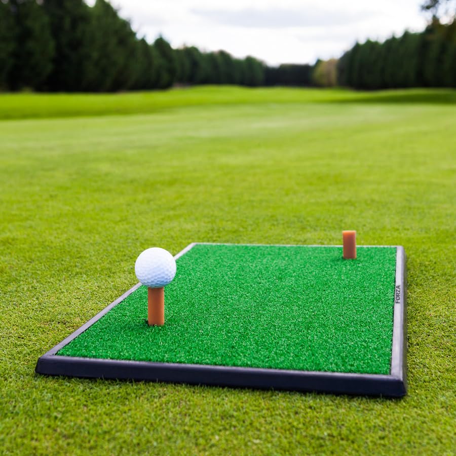 FORZA Launch Pad Golf-Übungsmatte – Fairway-/2-in-1-Matte (60 cm x 30 cm) – Minigolfmatte – Wählen S