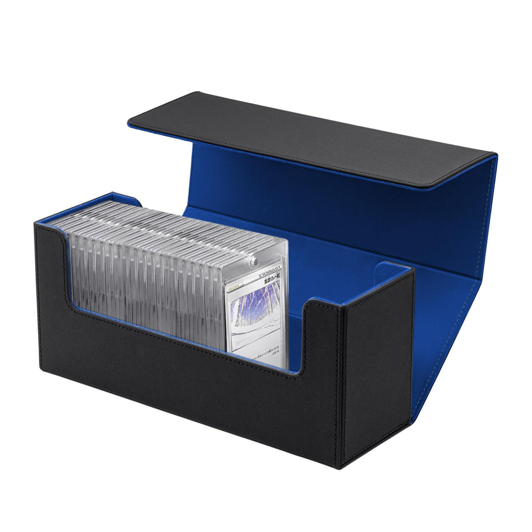 Card Deck Box for MTG, Gathering Kartenbox für 580+ Ungesleevte Karten/ 35pt /130pt Sammelkarten Hül