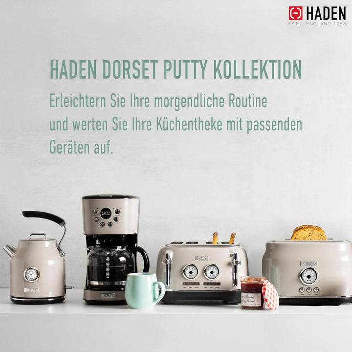 HADEN Dorset Kaffemaschine Putty 1.8 l, beige
