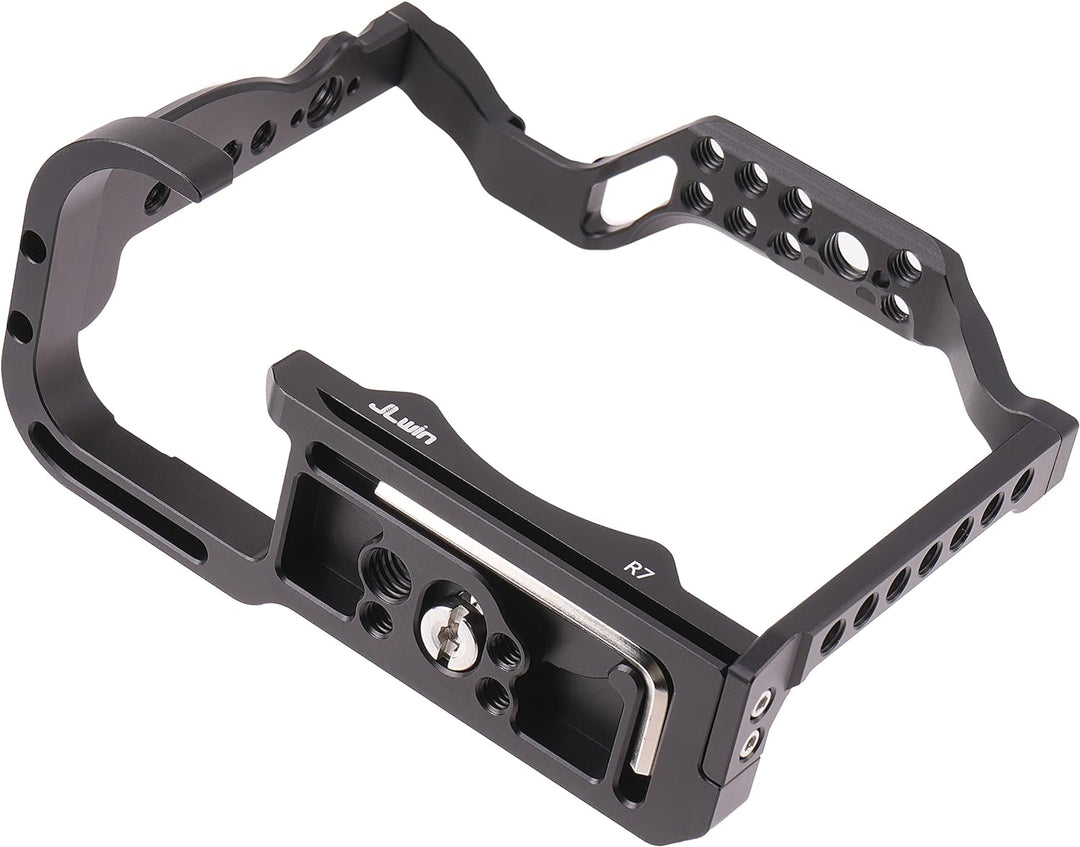 Hersmay Aluminium Kamerakäfig für Canon EOS R7 spiegellose Kameras