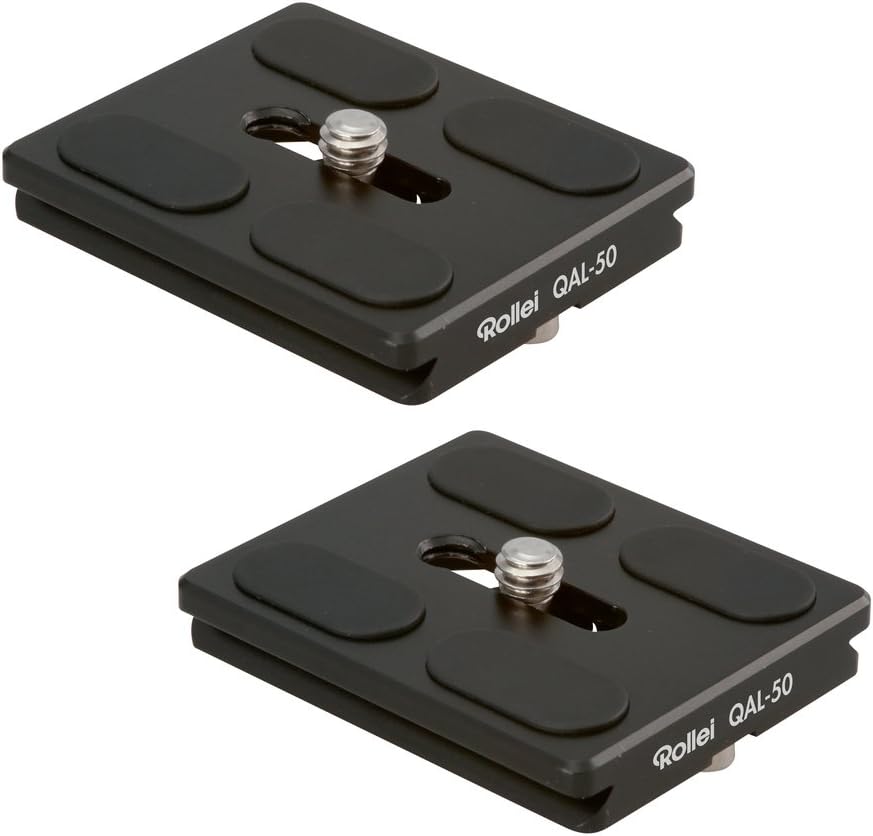 Rollei Universal L-Bracket, Arca-Swiss kompatibler L-Winkel für die Montage unter der Kamera &amp; QAL-5